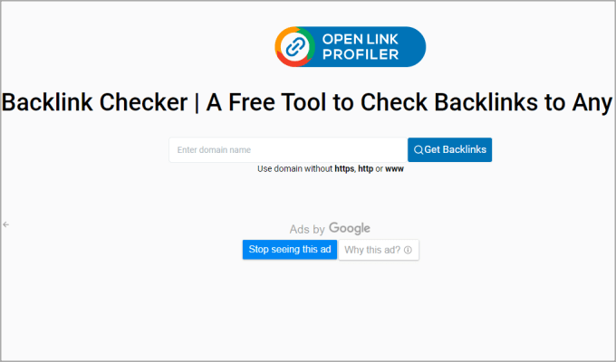 Open Link Profiler