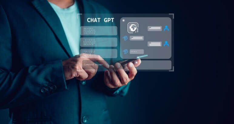 ChatGPTを使う様子